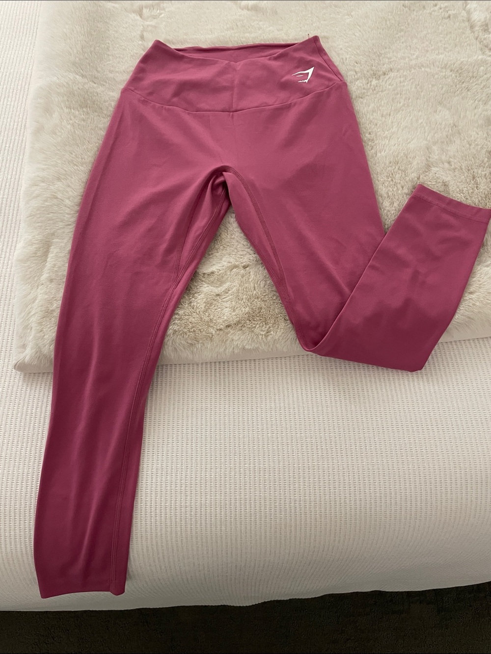 Gymshark High-Waist Leggings in Dusty Rose